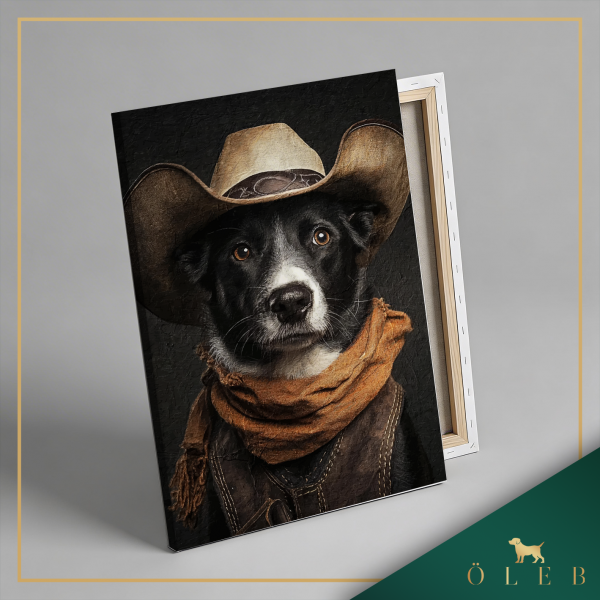 A Magányos Seriff - vászonkép (50x90 cm)