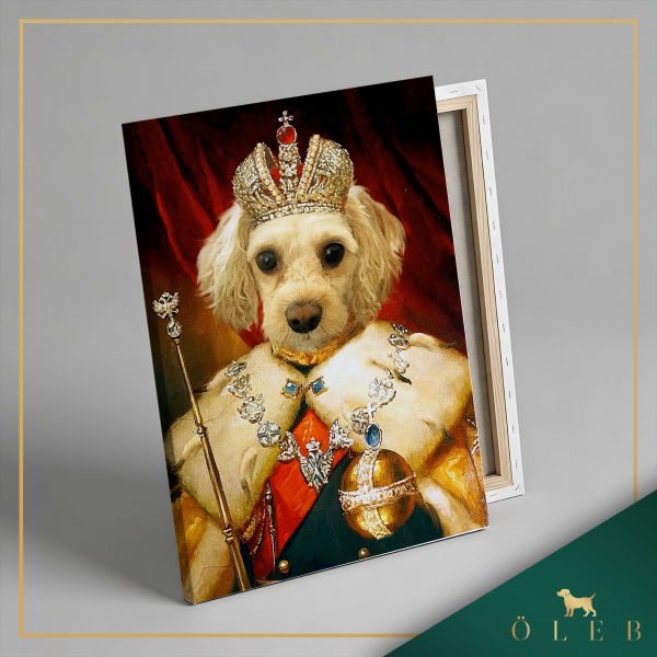 I. Miklós cár - vászonkép (50x90 cm)